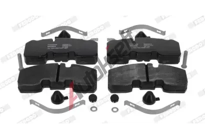 FERODO Sada brzdových destiček PREMIER FE FCV4583B, FCV4583B FERODO Sada brzdových destiček PREMIER FE FCV4583B, FCV4583B