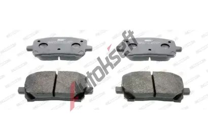 FERODO Sada brzdových destiček PREMIER FE FDB1529, FDB1529 FERODO Sada brzdových destiček PREMIER FE FDB1529, FDB1529