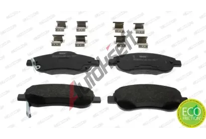 FERODO Sada brzdových destiček PREMIER FE FDB4228, FDB4228 FERODO Sada brzdových destiček PREMIER FE FDB4228, FDB4228