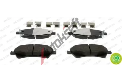 FERODO Sada brzdových destiček PREMIER FE FDB4326, FDB4326 FERODO Sada brzdových destiček PREMIER FE FDB4326, FDB4326