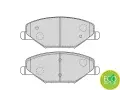 FERODO Sada brzdovch destiek PREMIER ECO FRICTION FE FDB4590, FDB4590