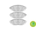 FERODO Sada brzdovch destiek PREMIER ECO FRICTION FE FDB4669, FDB4669