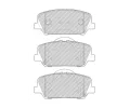 FERODO Sada brzdových destiček PREMIER ECO FRICTION FE FDB4984, FDB4984