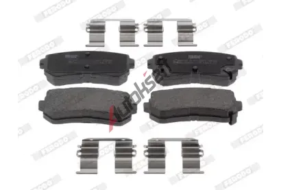 FERODO Sada brzdových destiček PREMIER ECO FRICTION FE FDB5066, FDB5066 FERODO Sada brzdových destiček PREMIER ECO FRICTION FE FDB5066, FDB5066