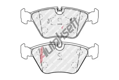FERODO Sada brzdovch destiek PREMIER FE FDB577, FDB577