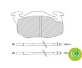 FERODO Sada brzdovch destiek PREMIER FE FDB719, FDB719