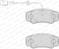 FERODO Sada brzdovch destiek PREMIER FE FVR4054, FVR4054