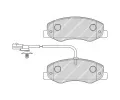 FERODO Sada brzdovch destiek PREMIER FE FVR4349, FVR4349
