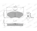 Sada brzdovch destiek FERODO ‐ FE FVR517