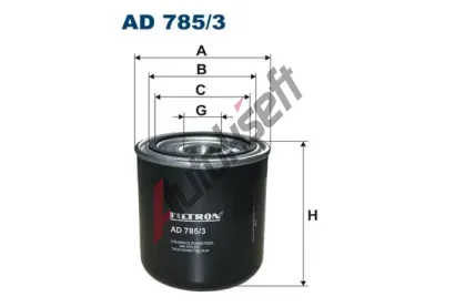 FILTRON Vysou�ec� patrona vzduchu pneumatick�ho syst�mu FI AD785/3, AD 785/3