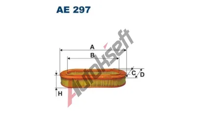 FILTRON Vzduchov filtr FI AE297, AE 297