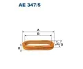 Vzduchov filtr FILTRON ‐ FI AE347/5