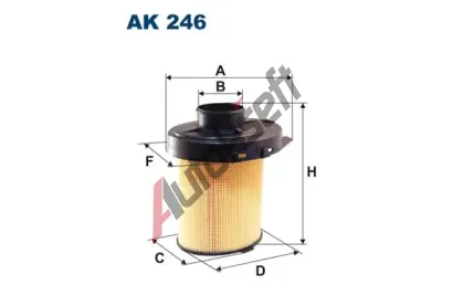 FILTRON Vzduchov filtr FI AK246, AK 246
