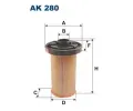 Vzduchov filtr FILTRON ‐ FI AK280