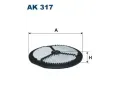 FILTRON Vzduchov filtr ‐ FI AK317