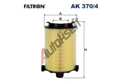 FILTRON Vzduchov filtr FI AK370/4, AK 370/4