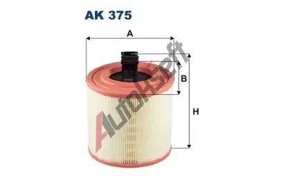 FILTRON Vzduchov filtr FI AK375, FI AK 375