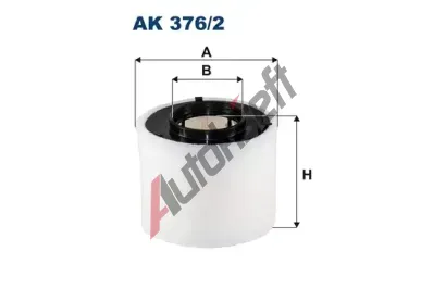 FILTRON Vzduchov filtr FI AK376/2, AK 376/2
