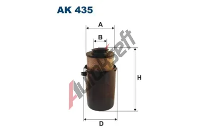 FILTRON Vzduchov filtr FI AK435, AK 435