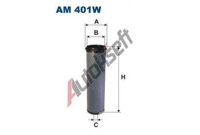 FILTRON Filtr sekundrnho vzduchu FI AM401W, AM 401W