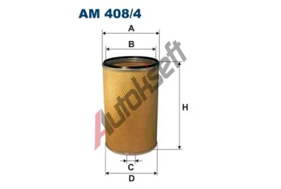 FILTRON Vzduchový filtr FI AM408/4, AM 408/4 FILTRON Vzduchový filtr FI AM408/4, AM 408/4