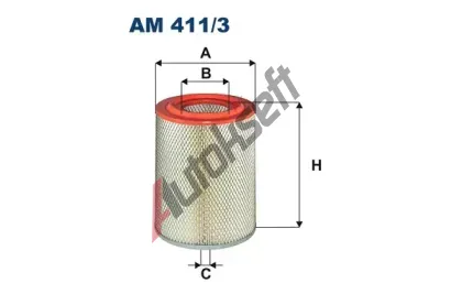 FILTRON Vzduchový filtr FI AM 411/3, FI AM411/3 FILTRON Vzduchový filtr FI AM 411/3, FI AM411/3