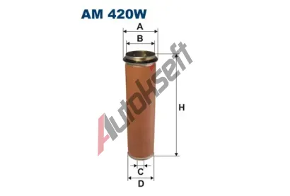 FILTRON Filtr sekundrnho vzduchu FI AM420W, AM 420W