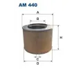 Vzduchov filtr FILTRON ‐ FI AM440