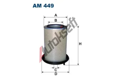 FILTRON Vzduchov� filtr FI AM449, AM 449