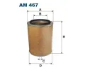 Vzduchov filtr FILTRON ‐ FI AM467