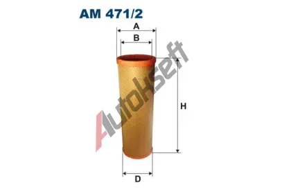 FILTRON Filtr sekund�rn�ho vzduchu FI AM471/2, AM 471/2