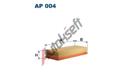 FILTRON Vzduchov filtr FI AP004, AP 004