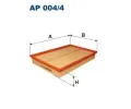 Vzduchov filtr FILTRON ‐ FI AP004/4