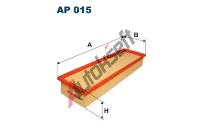 FILTRON Vzduchov filtr FI AP015, AP 015