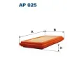 Vzduchov filtr FILTRON ‐ FI AP025