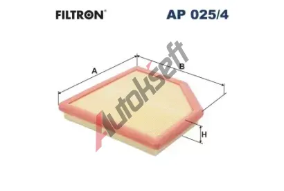 FILTRON Vzduchový filtr FI AP025/4, AP 025/4 FILTRON Vzduchový filtr FI AP025/4, AP 025/4