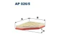 Vzduchov filtr FILTRON ‐ FI AP026/5