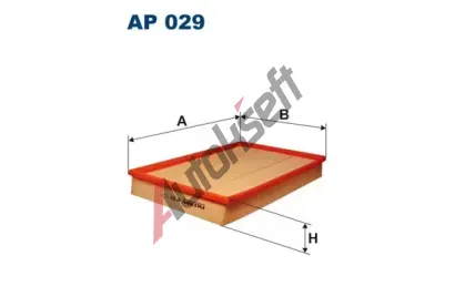 FILTRON Vzduchov filtr FI AP029, AP 029