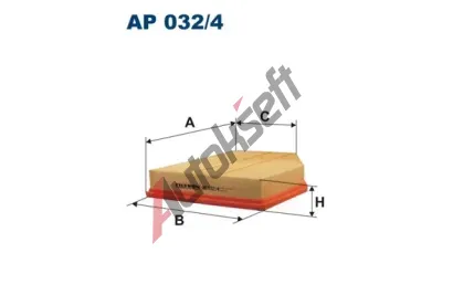FILTRON Vzduchov filtr FI AP032/4, AP 032/4