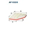 Vzduchov filtr FILTRON ‐ FI AP032/8