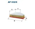 Vzduchov filtr FILTRON ‐ FI AP032/9