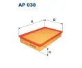Vzduchov filtr FILTRON ‐ FI AP038