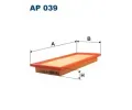Vzduchov filtr FILTRON ‐ FI AP039
