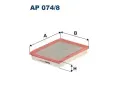 Vzduchov filtr FILTRON ‐ FI AP074/8