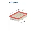 Vzduchov filtr FILTRON ‐ FI AP074/9