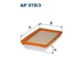 Vzduchov filtr FILTRON ‐ FI AP078/3