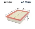 Vzduchov filtr FILTRON ‐ FI AP078/6