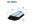 Vzduchov filtr FILTRON ‐ FI AP082/9