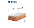FILTRON Vzduchov filtr ‐ FI AP090/3