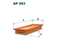 Vzduchov filtr FILTRON ‐ FI AP093
